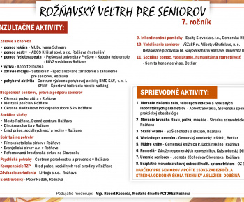 Aktuality / Rožňavský veľtrh pre seniorov - 7. ročník - foto