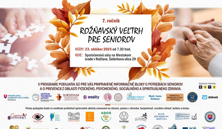 Rožňavský veľtrh pre seniorov - 7. ročník