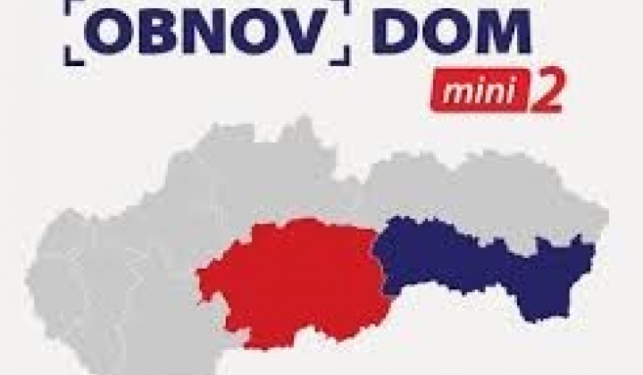 Výzva na obnovu domu - Obnov dom mini 2